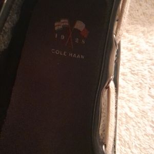 Women's patent leather blue shoes size 9